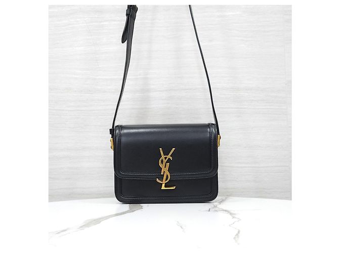 Autre Marque Borsa satchel piccola Soprefino Black Gold - vista 11