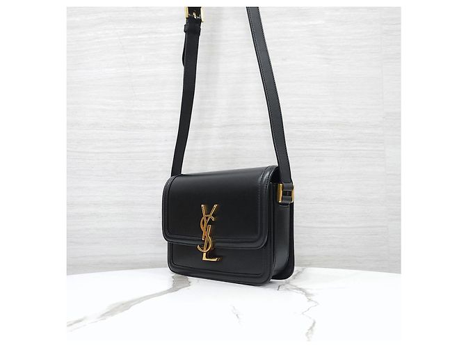 Autre Marque Borsa satchel piccola Soprefino Black Gold - vista 12