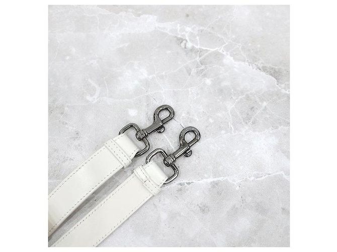 Dior Borsa Camp Bag Macro Cannage in vitello bianco - vista 8