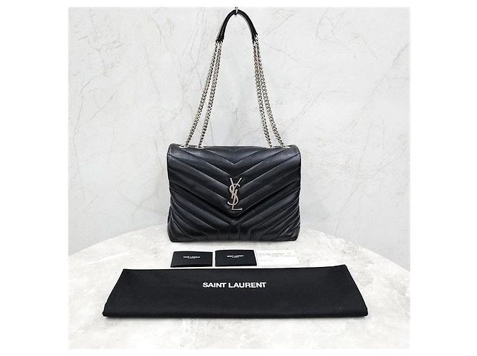 Autre Marque Bolsa de Ombro Lulu em Couro Acolchoado Medium - vista 8