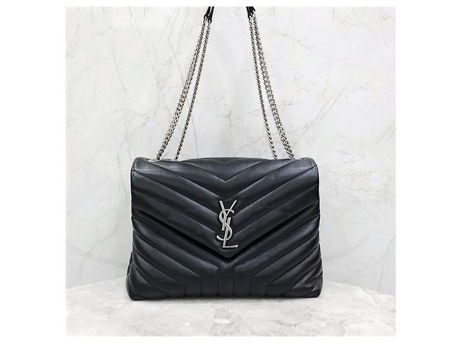Autre Marque Bolsa de Ombro Lulu em Couro Acolchoado Medium - vista 9