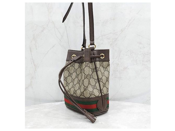 Gucci Picca borsa secchiello Ophidia - vista 10