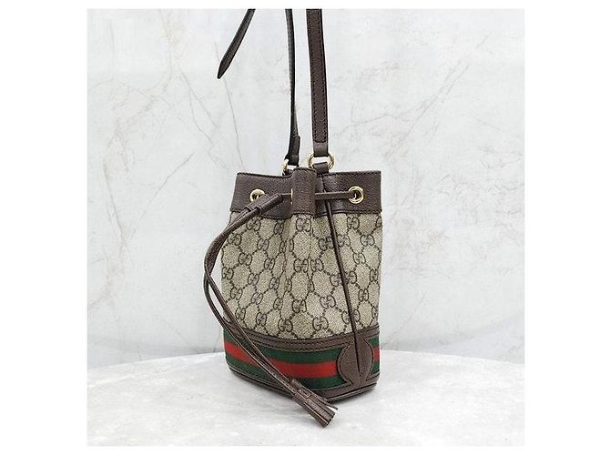 Gucci Picca borsa secchiello Ophidia - vista 2