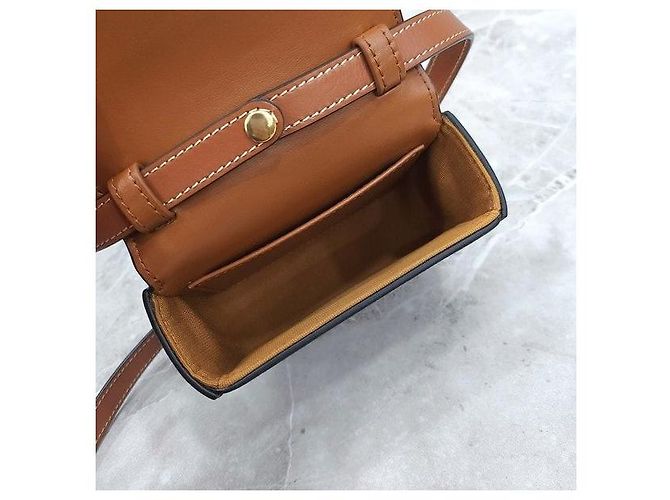 Céline Mini Claude Triomphe Canvas - vista 6