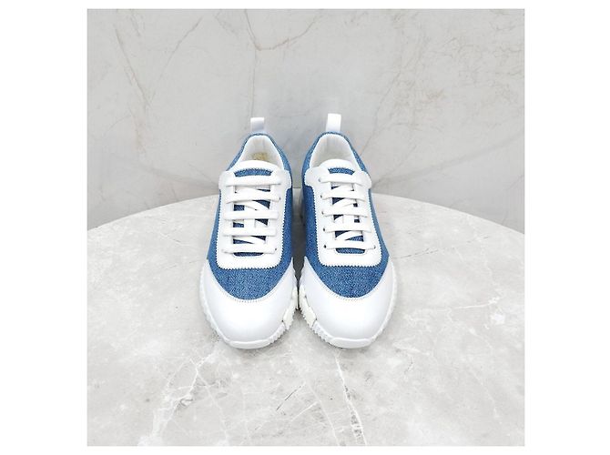 Hermès Sneakers Denim Bouncing - vista 11
