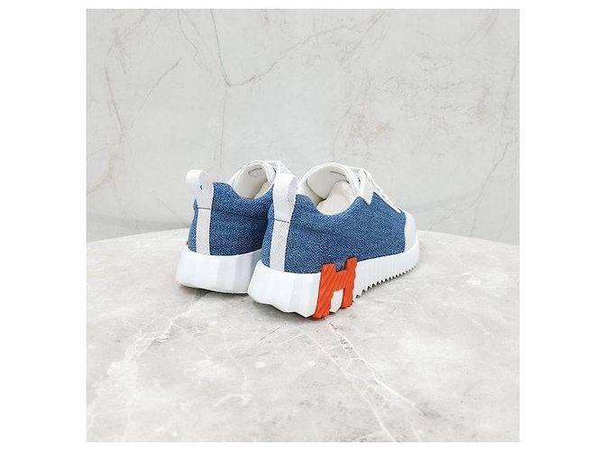 Hermès Sneakers Denim Bouncing - vista 5