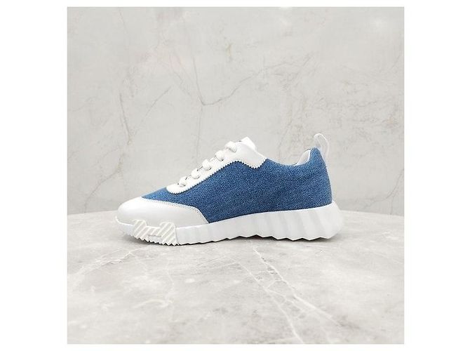 Hermès Sneakers Denim Bouncing - vista 6