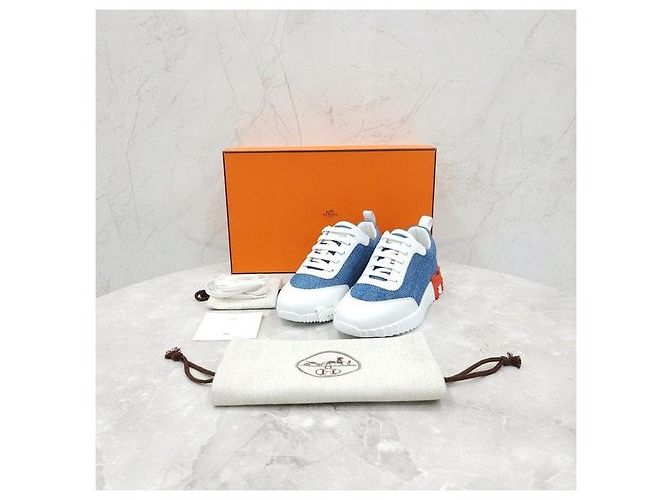 Hermès Sneakers Denim Bouncing - vista 9