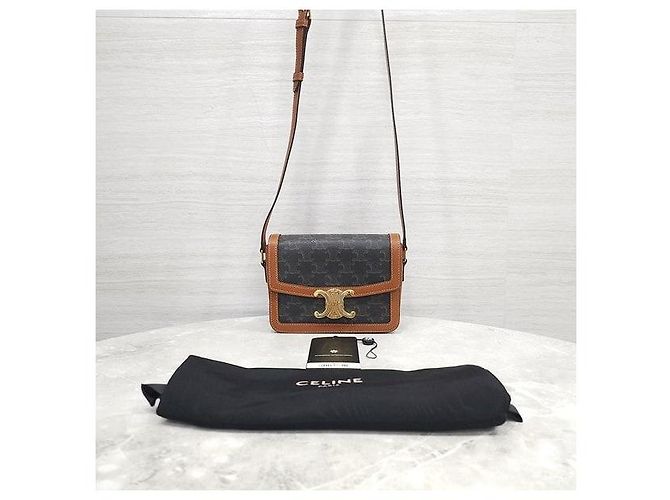 Céline Schultertasche aus Canvas - Ansicht 10