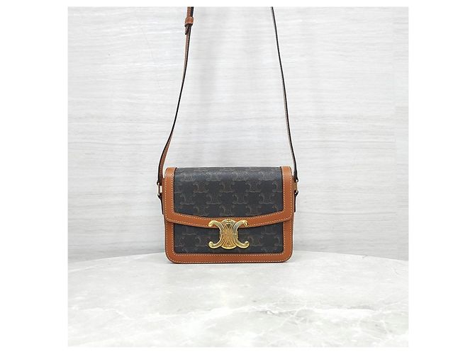 Céline Schultertasche aus Canvas - Ansicht 11