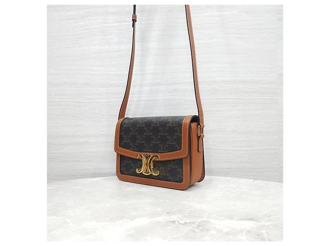 Céline Schultertasche aus Canvas - Ansicht 12