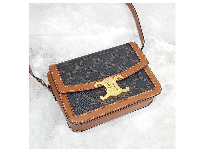 Céline Schultertasche aus Canvas - Ansicht 14