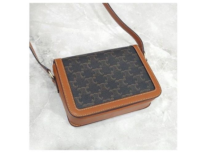 Céline Schultertasche aus Canvas - Ansicht 6