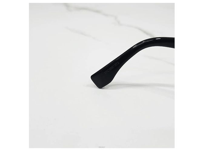 Fendi Gafas de sol de acetato negro Diamond - vista 8