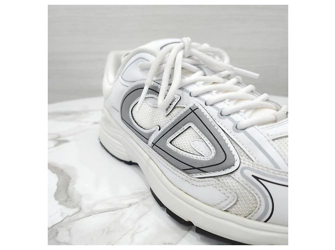Dior Sneakers Countdown White Silver - vista 6