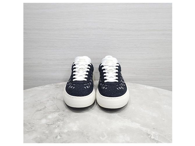 Louis Vuitton Baskets Denim Monogram - vue 2