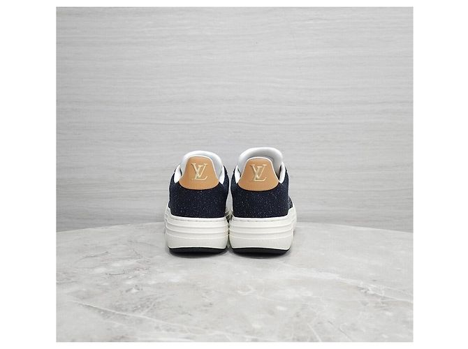 Louis Vuitton Baskets Denim Monogram - vue 4