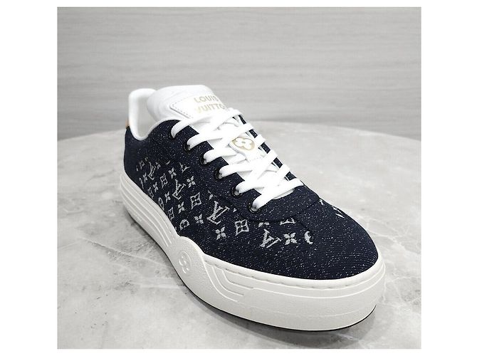 Louis Vuitton Baskets Denim Monogram - vue 7
