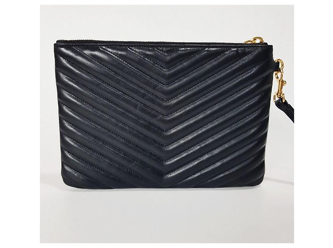 Autre Marque Clutch Monogram Matelassé con tracolla - vista 4