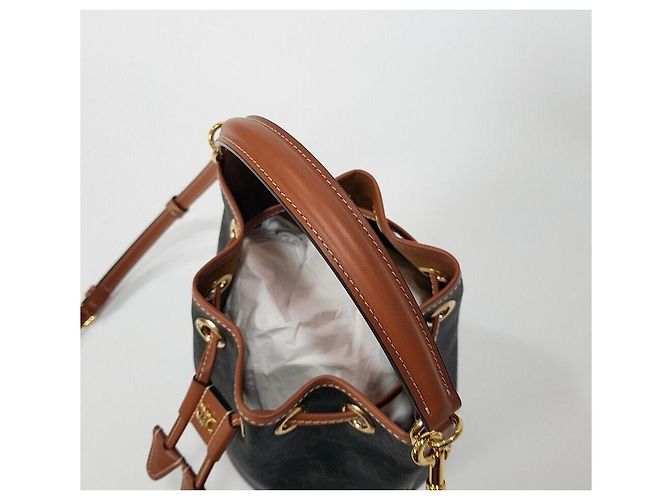 Céline Borsetta Tiny Clasp in tela Triomphe - vista 6