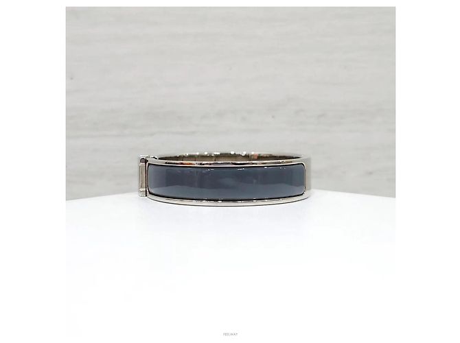 Hermès Clickashu Armband PM Blue Gracie Silver - Ansicht 2