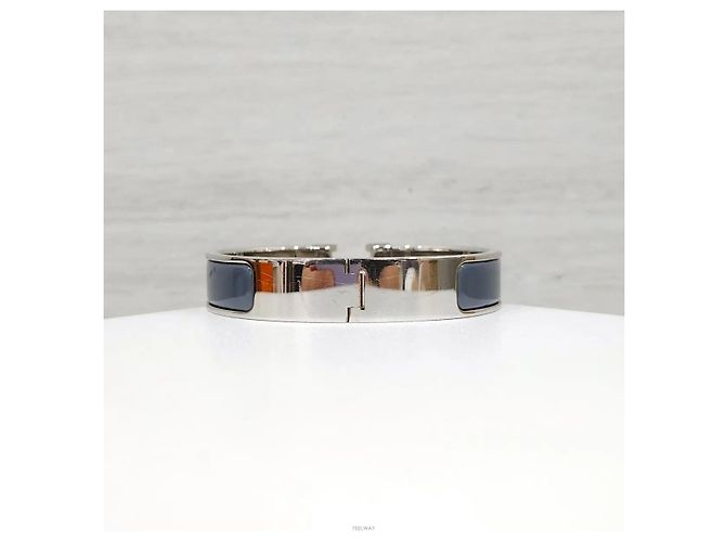 Hermès Clickashu Armband PM Blue Gracie Silver - Ansicht 3