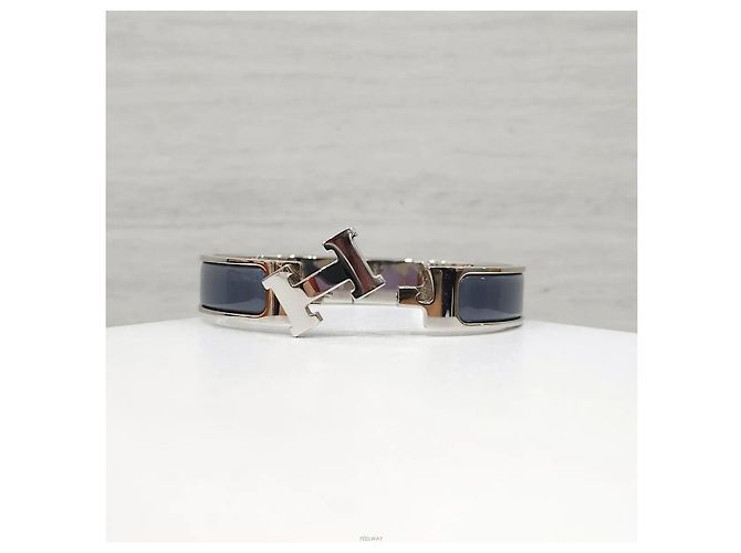 Hermès Clickashu Armband PM Blue Gracie Silver - Ansicht 4
