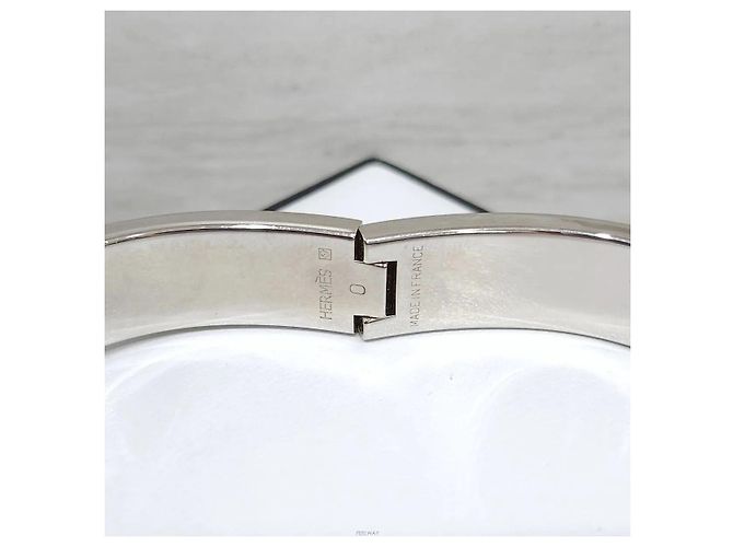 Hermès Clickashu Armband PM Blue Gracie Silver - Ansicht 5