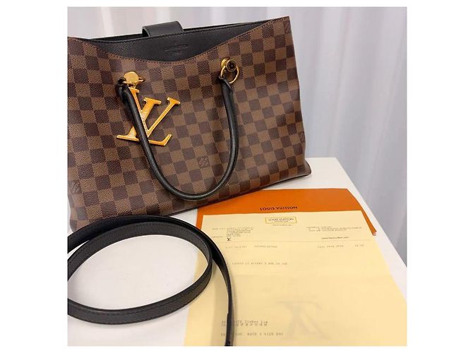 Louis Vuitton Borsa a Tracolla Damier Riverside - vista 6