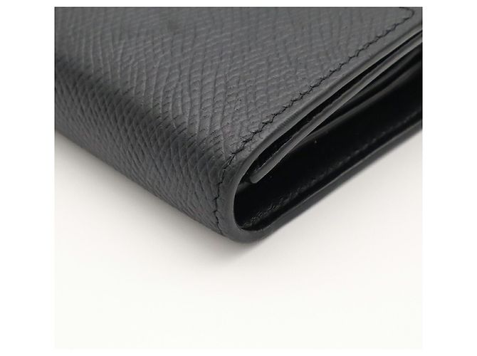Céline Celine Small Trifold Wallet - Black Leather - view 4