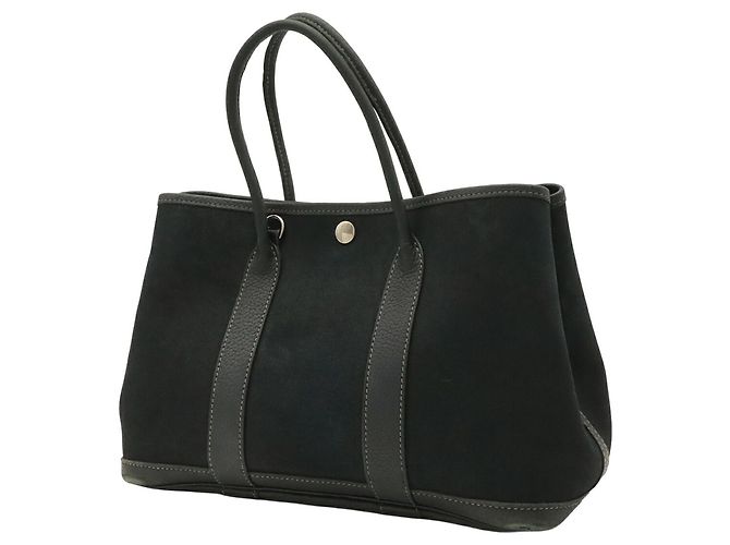 Hermès HERMES Garden TPM Tote Bag - Black - vista 3