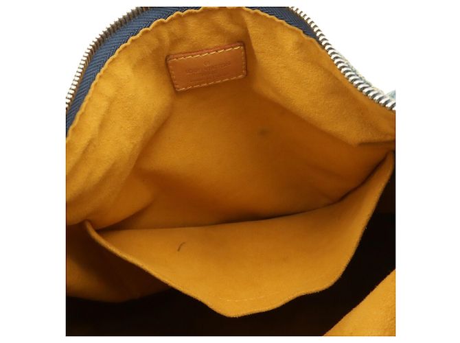 Borsa a tracolla Louis Vuitton Monogram Denim Baggy GM - vista 10