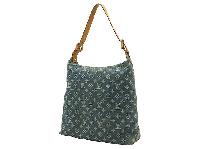 Borsa a tracolla Louis Vuitton Monogram Denim Baggy GM - vista 3