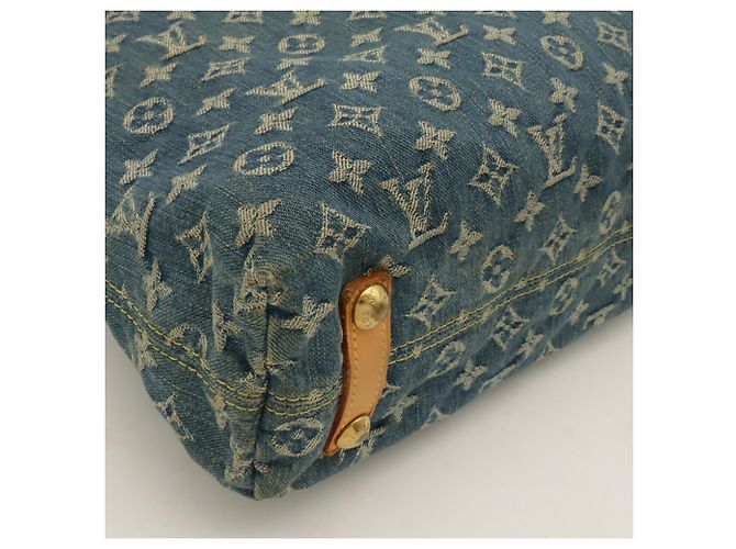 Borsa a tracolla Louis Vuitton Monogram Denim Baggy GM - vista 4