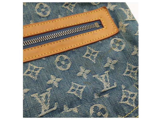 Borsa a tracolla Louis Vuitton Monogram Denim Baggy GM - vista 5