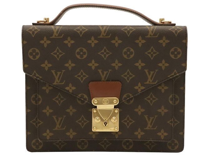 Borsa Louis Vuitton Monogram Monceau 28 - vista 2