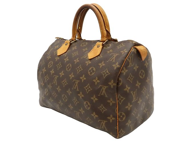 Borsa Louis Vuitton Monogram Speedy 30 - vista 3