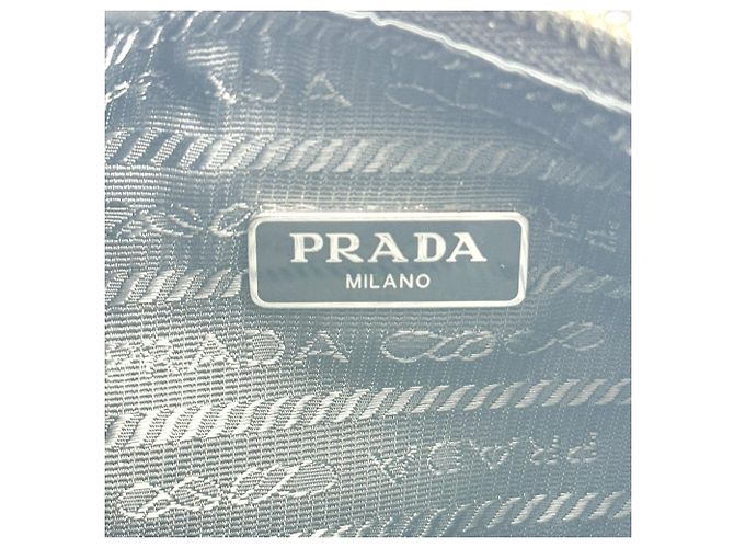 Prada Re-Edition 2005 Hobo Tessuto in pelle Saffiano Mini - vista 7