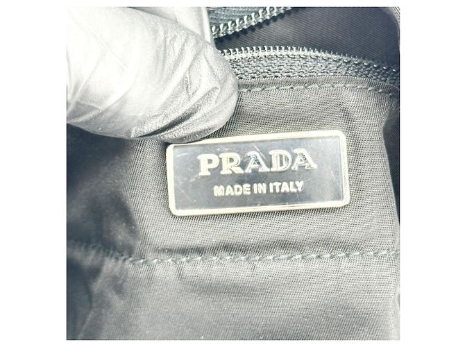 Prada Open Tote Tessuto Medium - vista 6