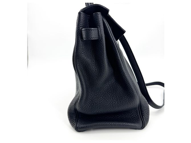 Hermès Hermes Kelly Black Togo con Gold Hardware 32 - vista 4