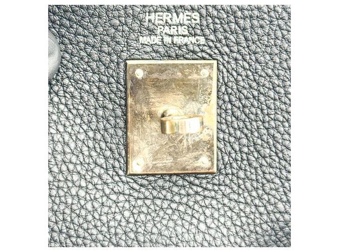 Hermès Hermes Kelly Black Togo con Gold Hardware 32 - vista 6