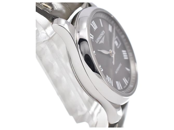 Longines Elegant Collection Automatic Stainless Steel and Alligator 29 - vista 4