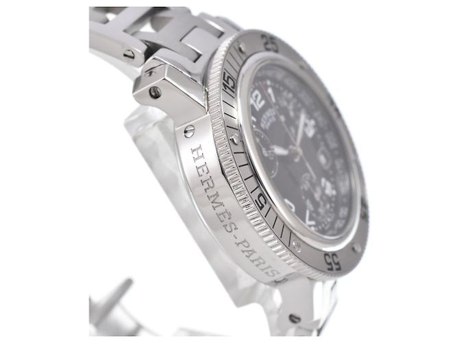 Hermès Hermes Clipper Diver Chronograph Quartz Stainless Steel 33 - Ansicht 4