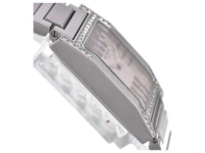 Hermès Hermes Tandem Quartz Stainless Steel 19 - Ansicht 4