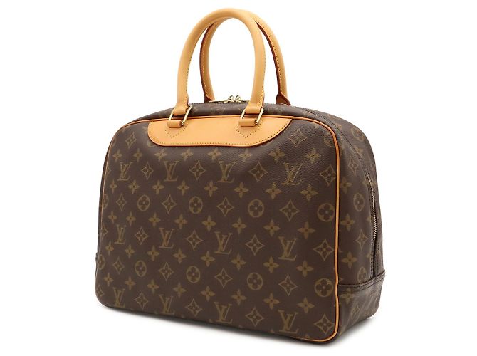 Borsa Louis Vuitton Monogram Bowling Vanity Deauville - vista 3