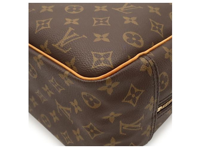 Borsa Louis Vuitton Monogram Bowling Vanity Deauville - vista 4