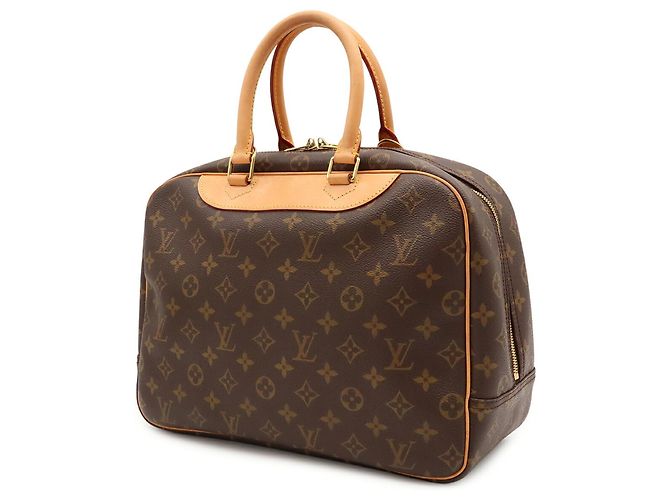 Borsa Louis Vuitton Monogram Bowling Vanity Deauville - vista 3