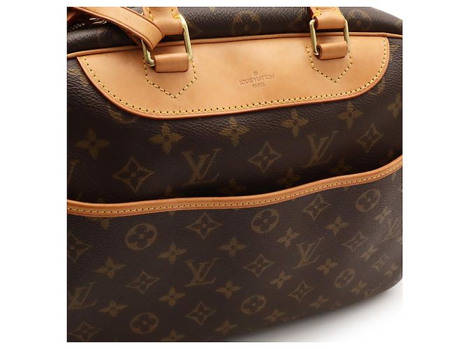 Borsa Louis Vuitton Monogram Bowling Vanity Deauville - vista 7