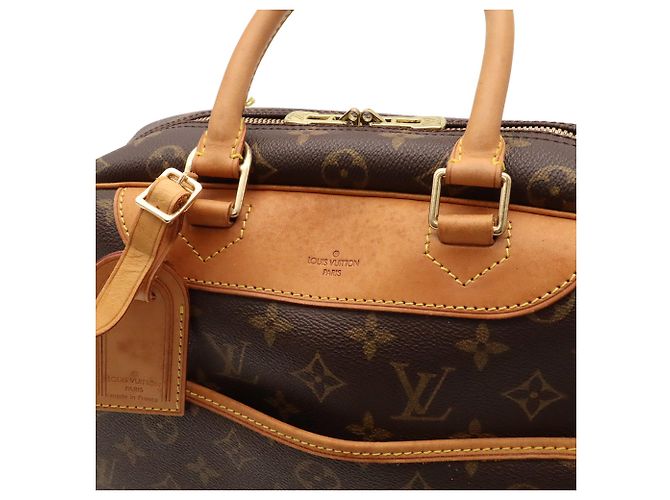 Borsa Louis Vuitton Monogram Bowling Vanity Deauville - vista 7