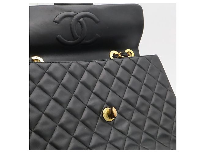 Borsa a spalla Chanel Large Matelassé Coco Mark - vista 7